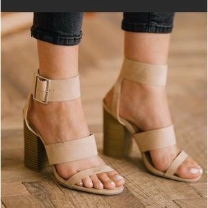 Wild Diva Strappy Heels Böhme BLACK